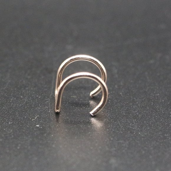 Double Ear Cuff - Rose Gold. No Piercing - Picture 6 of 9